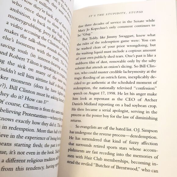 1999 It's The Stupidity, Stupid Harry Shearer 1st Edition Hardcover Politics - Picture 9 of 12